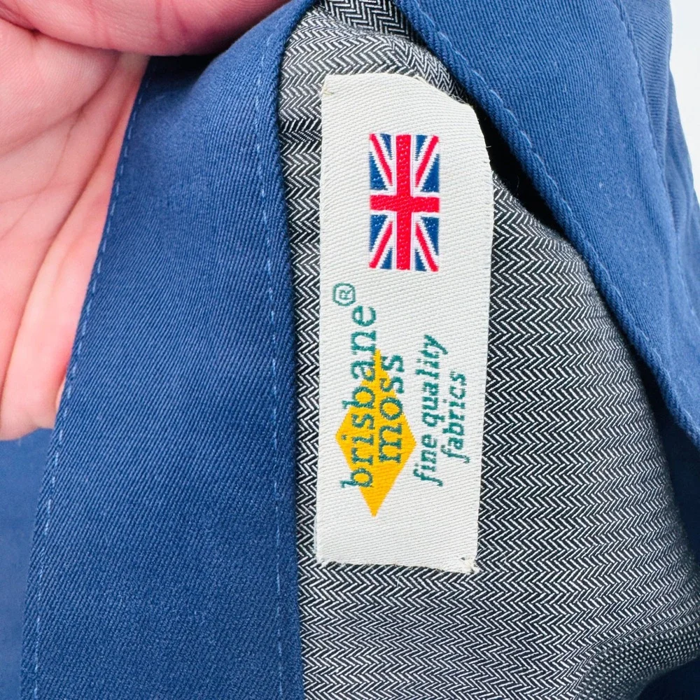 League of Rebels Golf Pants Mens‎ 44x30 Blue Brisbane Moss Cotton Trousers